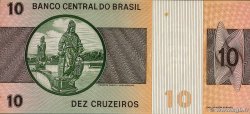 10 Cruzeiros BRAZIL  1970 P.193a UNC-
