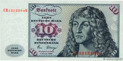10 Deutsche Mark  ALLEMAGNE FÉDÉRALE  1980 P.31d NEUF