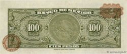 100 Pesos  MEXICO  1972 P.061h AU