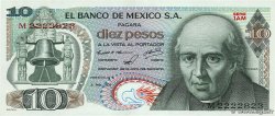 10 Pesos  MEXICO  1971 P.063d UNC