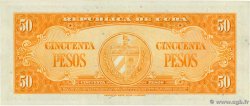 50 Pesos KUBA  1950 P.081a fST