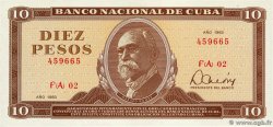 10 Pesos KUBA  1983 P.104 ST