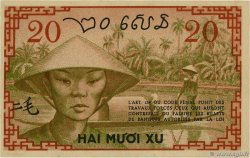 20 Cents INDOCHINE FRANÇAISE  1939 P.086a SPL+