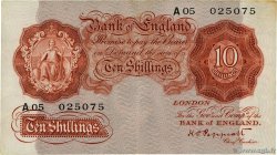 10 Shillings INGHILTERRA  1934 P.362c MB