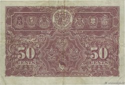 50 Cents MALAYA  1941 P.10b TB