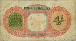 4 Shillings BAHAMAS  1936 P.09b q.MB