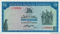 1 Dollar RHODESIA  1976 P.34a