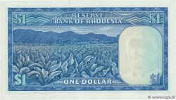 1 Dollar RODESIA  1976 P.34a FDC
