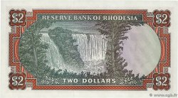 2 Dollars RHODESIA  1977 P.35b UNC