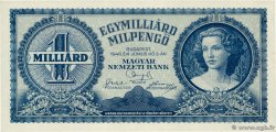 1000000000 Milpengö HUNGARY  1946 P.131