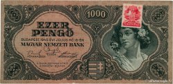 1000 Pengo HUNGARY  1945 P.118b UNC-