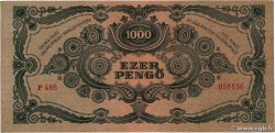 1000 Pengo HUNGRíA  1945 P.118b SC+