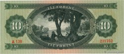10 Forint HONGRIE  1962 P.168c pr.NEUF