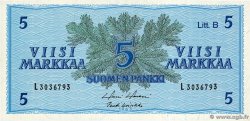 5 Markkaa FINLANDE  1963 P.106Aa