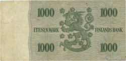 1000 Markkaa FINNLAND  1955 P.093a S