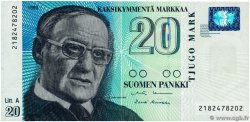 20 Markkaa FINLANDIA  1993 P.123 EBC
