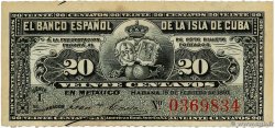20 Centavos  CUBA  1897 P.053a