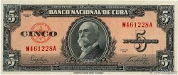 5 Pesos  CUBA  1949 P.078a