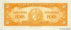 50 Pesos CUBA  1958 P.081b UNC