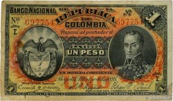 1 Peso  COLOMBIE  1895 P.234