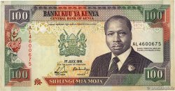 100 Shillings  KENYA  1991 P.27c