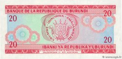 20 Francs BURUNDI  1979 P.27a UNC