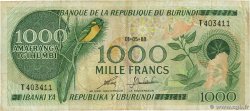 1000 Francs  BURUNDI  1988 P.31d