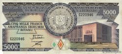 5000 Francs  BURUNDI  1981 P.32a