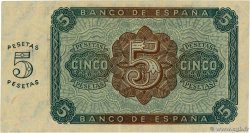5 Pesetas ESPAÑA  1938 P.110a SC