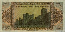 50 Pesetas SPANIEN  1938 P.112 fVZ