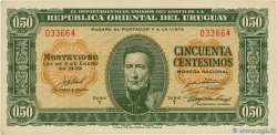 50 Centesimos  URUGUAY  1939 P.034