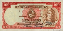 100 Pesos  URUGUAY  1967 P.043c