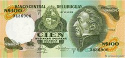 100 Nuevos Pesos  URUGUAY  1986 P.062c