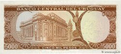5000 Pesos URUGUAY  1967 P.050b FDC