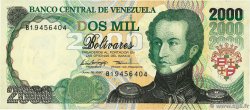 2000 Bolivares  VENEZUELA  1997 P.077a