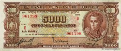 5000 Bolivianos  BOLIVIE  1945 P.145