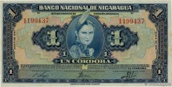 1 Cordoba  NICARAGUA  1941 P.090a