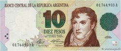 10 Pesos  ARGENTINE  1992 P.342a