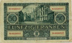 50 Francs LUXEMBURG  1932 P.38a S