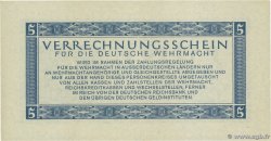 5 Reichsmark ALEMANIA  1944 P.M39 FDC