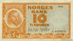 10 Kroner  NORVÈGE  1955 P.31b3
