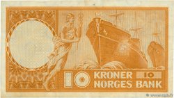 10 Kroner NORVÈGE  1955 P.31b3 MBC