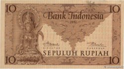 10 Rupiah  INDONESIA  1952 P.043b