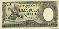 50 Rupiah  INDONÉSIE  1958 P.058