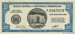 10 Centavos Oro RÉPUBLIQUE DOMINICAINE  1961 P.085a