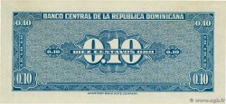 10 Centavos Oro RÉPUBLIQUE DOMINICAINE  1961 P.085a AU