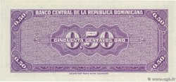50 Centavos Oro RÉPUBLIQUE DOMINICAINE  1961 P.089a UNC