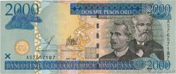 2000 Pesos Oro RÉPUBLIQUE DOMINICAINE  2003 P.174b