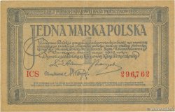1 Marka POLAND  1919 P.019