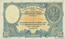 100 Zlotych POLAND  1924 P.057 VF